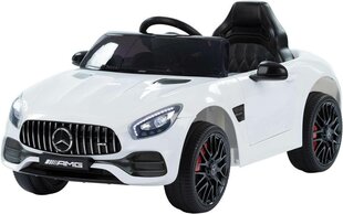 Lasten sähköauto - mercedes gt, valkoinen hinta ja tiedot | Lasten sähköautot | hobbyhall.fi