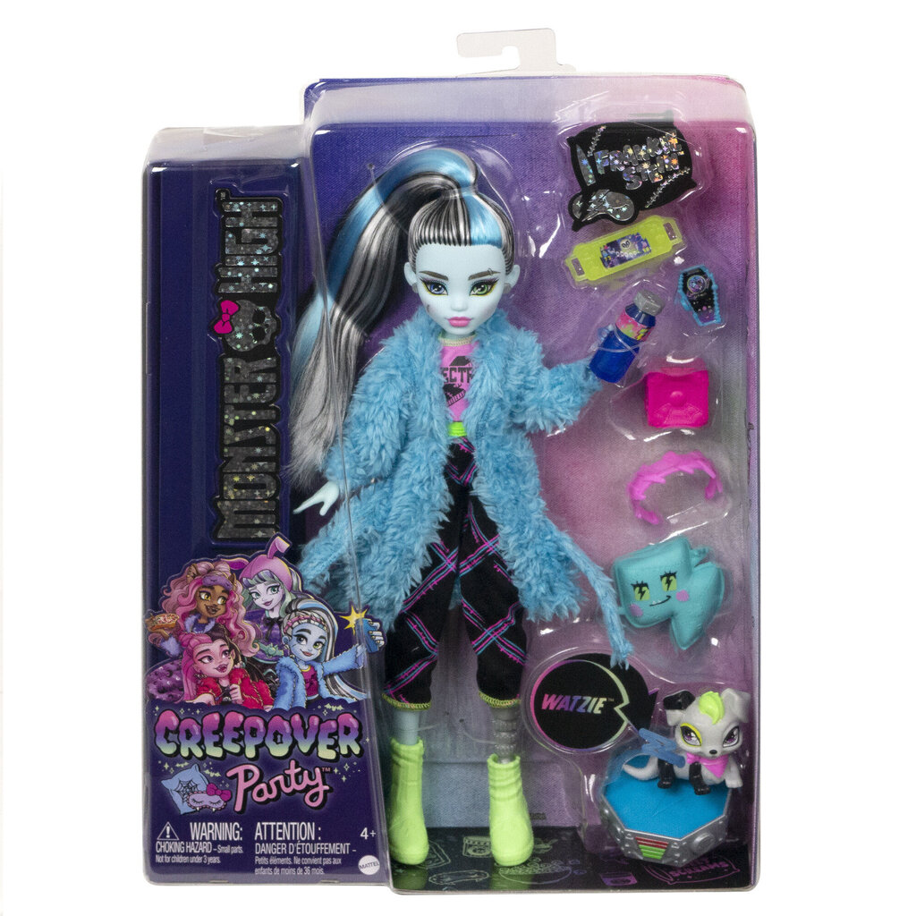 Nukke tarvikkeineen Monster High Creepover Party hinta ja tiedot | Tyttöjen lelut | hobbyhall.fi