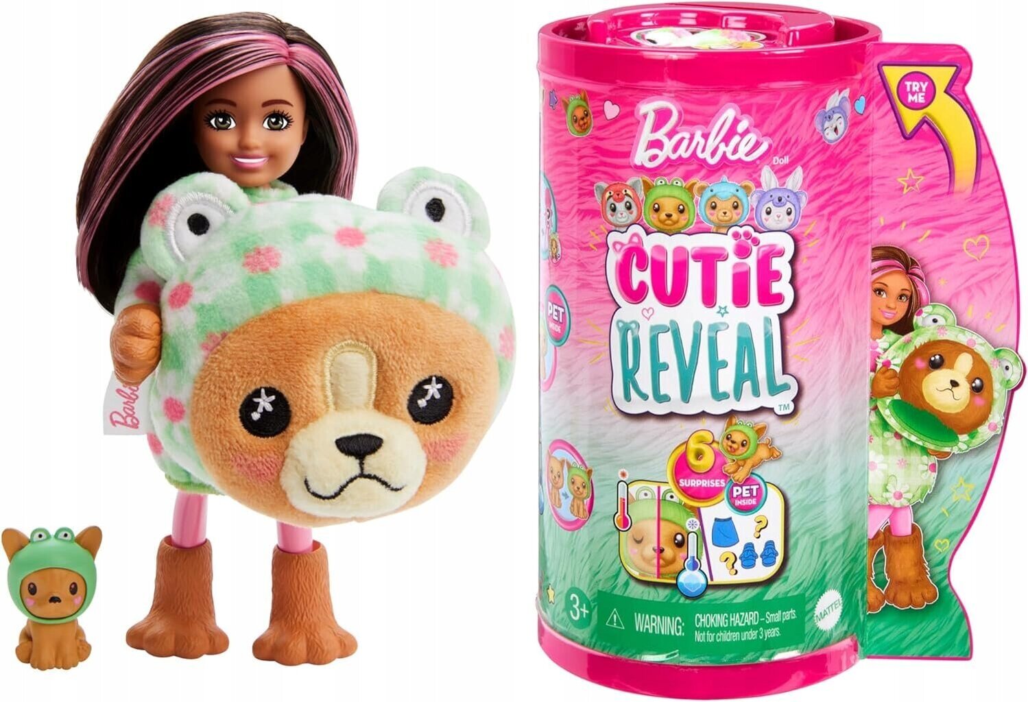 Nukkesetti Dog Chelsea Barbie Cutie Reveal hinta ja tiedot | Tyttöjen lelut | hobbyhall.fi