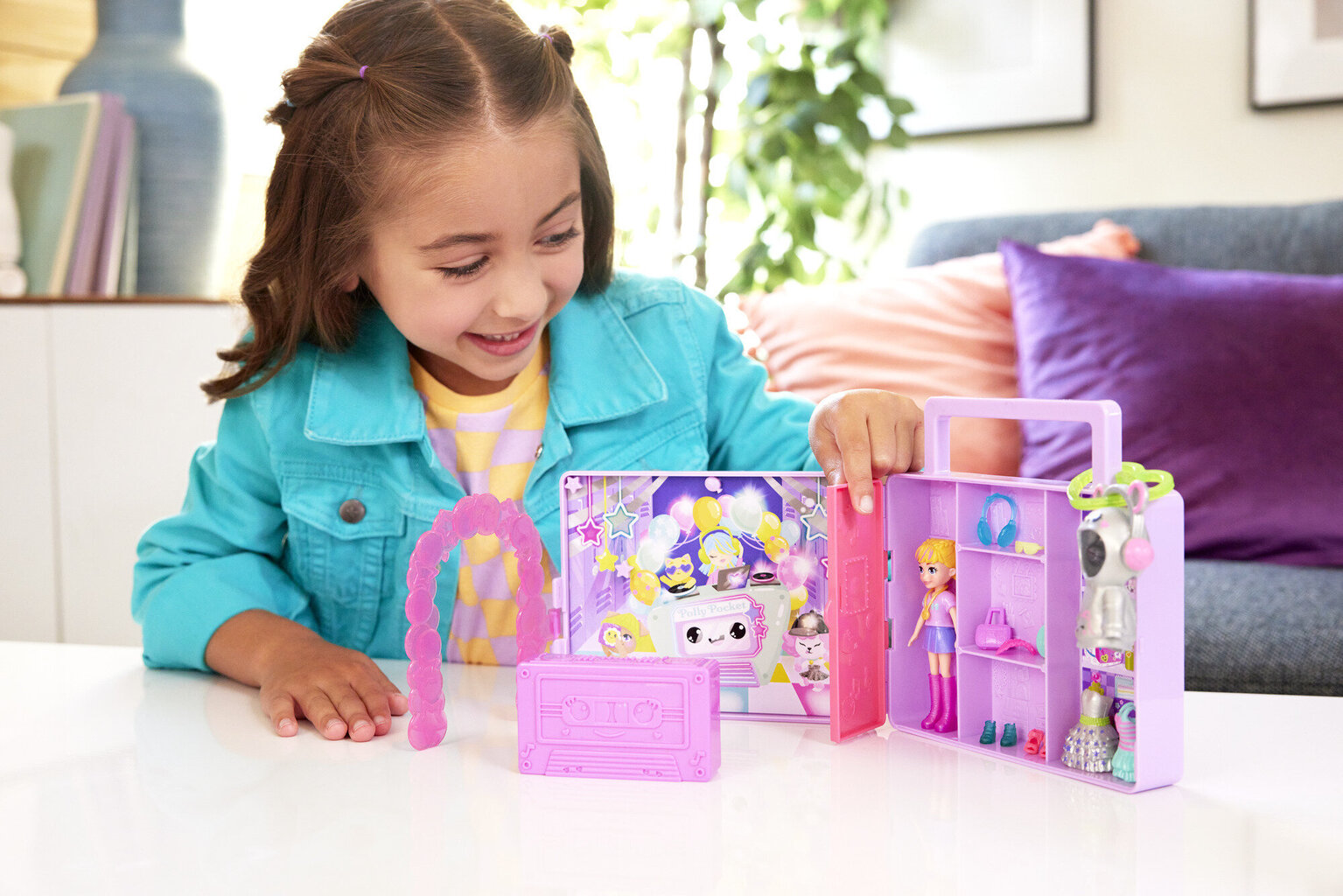 Nukke yllätyksiä Polly Pocket Disco Dance hinta ja tiedot | Tyttöjen lelut | hobbyhall.fi