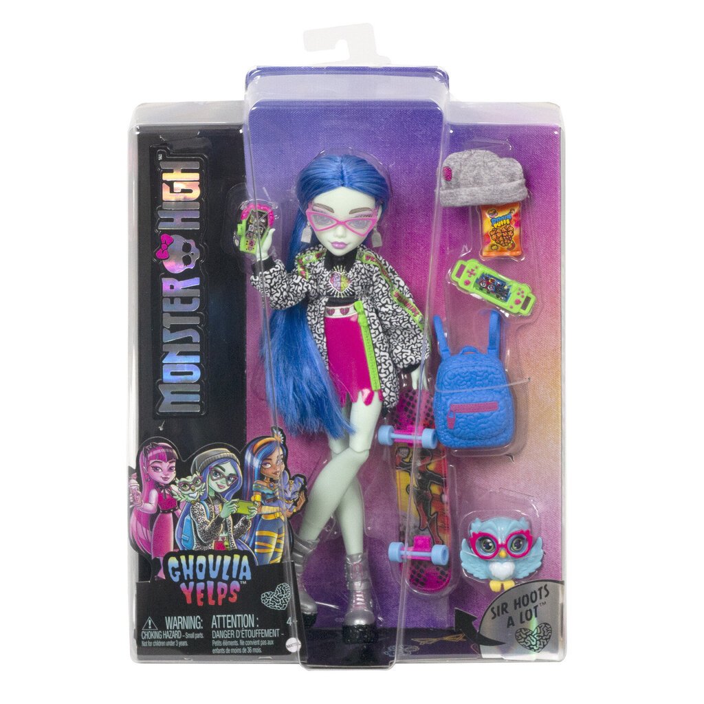 Nukke tarvikkeineen Monster High Ghoulia Yelps hinta ja tiedot | Tyttöjen lelut | hobbyhall.fi