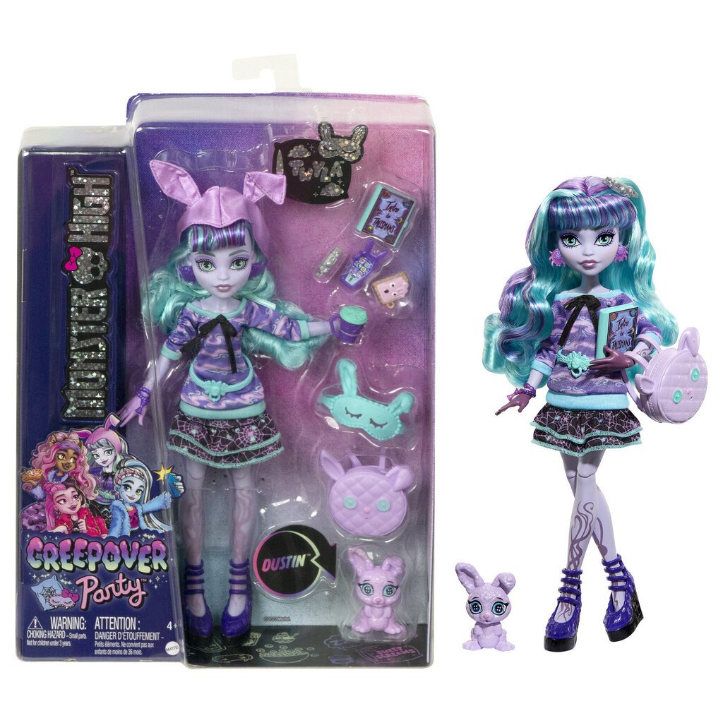 Nukke tarvikkeineen Monster High Creepover Party hinta ja tiedot | Tyttöjen lelut | hobbyhall.fi