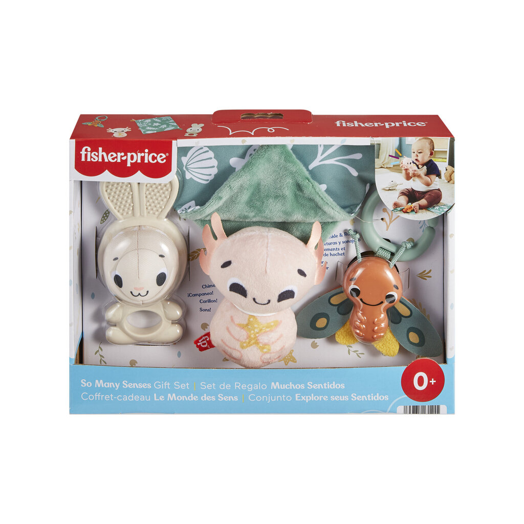 Lelusarja vauvoille Fisher-Price, 4 kpl hinta ja tiedot | Vauvan lelut | hobbyhall.fi