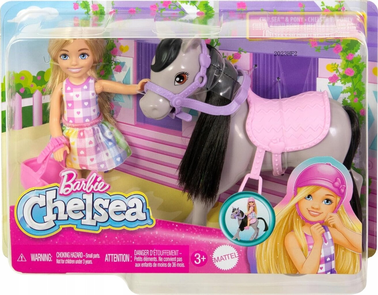 Chelsea nukke ja poni setti Barbie hinta ja tiedot | Tyttöjen lelut | hobbyhall.fi