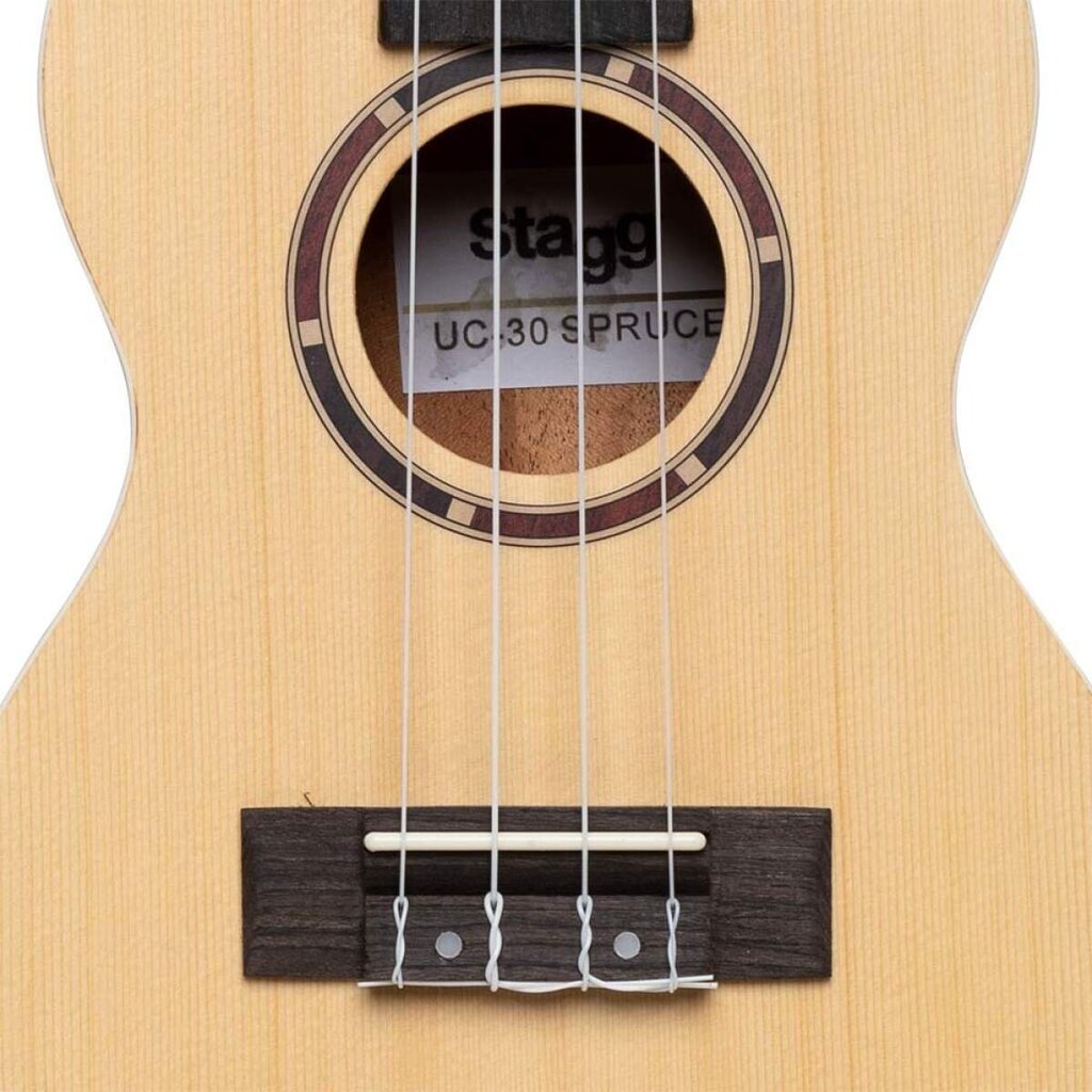 Konsertti ukulele Stagg UC-30 Spruce hinta ja tiedot | Kitarat | hobbyhall.fi