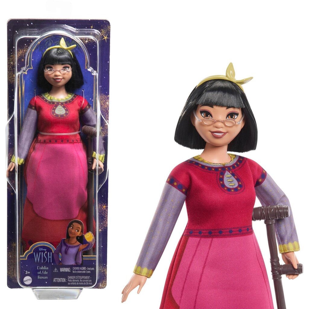 Disney Wish Dahlia -nukke hinta ja tiedot | Tyttöjen lelut | hobbyhall.fi