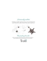 Troli Johdollinen rannekoru Mommy Blue-Steel hinta ja tiedot | Rannekorut | hobbyhall.fi