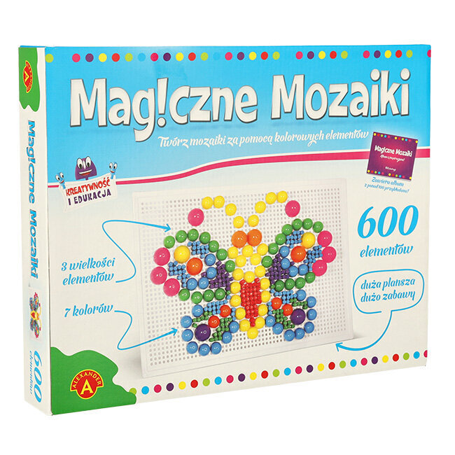 Magic mosaic nappikiinnitys, 600 nastaa hinta ja tiedot | Kehittävät lelut | hobbyhall.fi