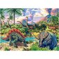 Puzzle dinosaurukset lähellä tulivuoria, 120 kappaletta hinta ja tiedot | Palapelit | hobbyhall.fi
