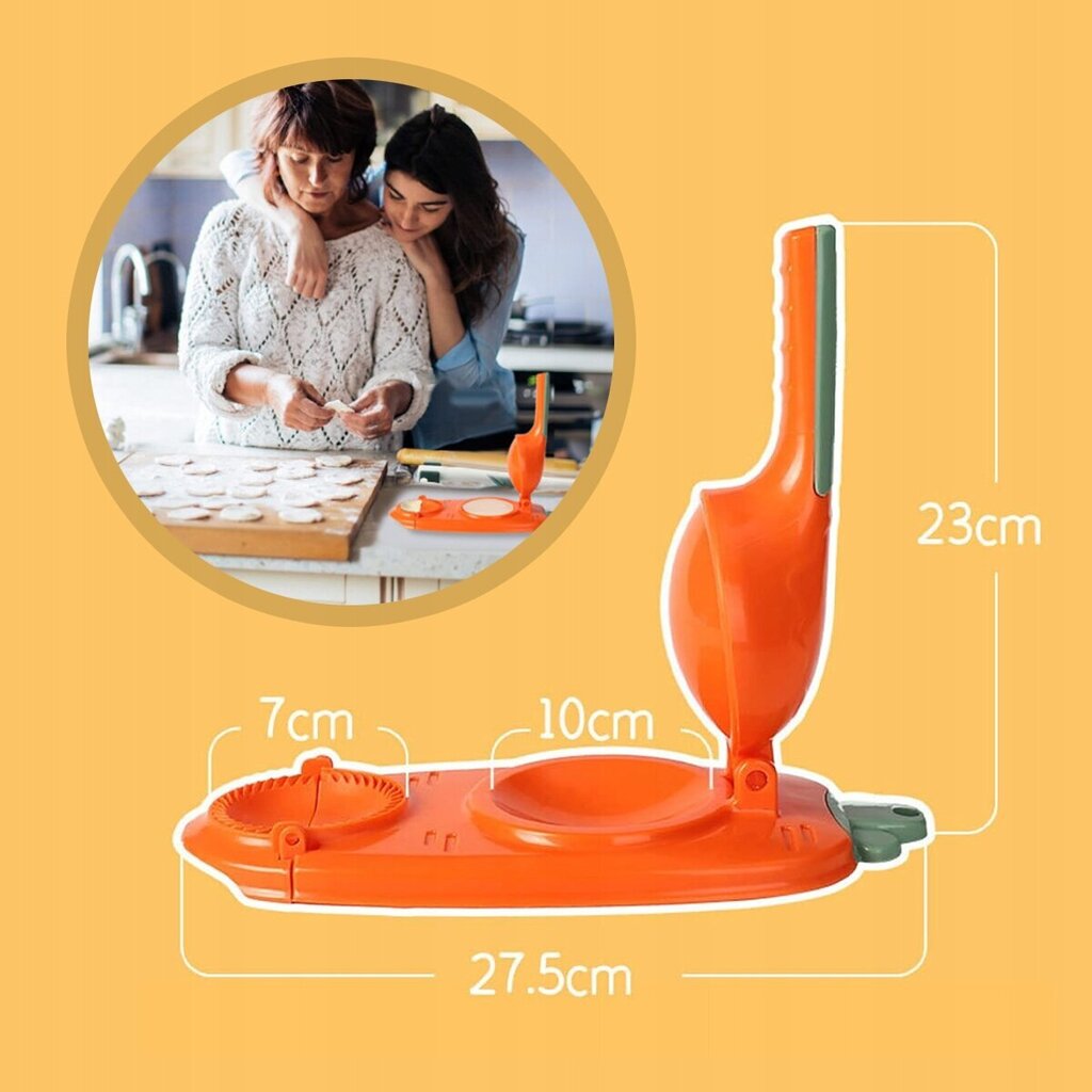 Dumpling-muotti 2in1 hinta ja tiedot | Keittiövälineet | hobbyhall.fi