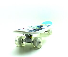 Pennyboard rullalauta, 65 cm, valaisevat pyörät ja kahva hinta ja tiedot | Pennyboard Pyörät, potkulaudat, rullaluistimet ja skeittilaudat | hobbyhall.fi