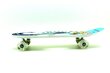 Pennyboard rullalauta, 65 cm, valaisevat pyörät ja kahva hinta ja tiedot | Skeittilaudat | hobbyhall.fi