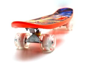 Pennyboard rullalauta, 65 cm, valaisevat pyörät ja kahva hinta ja tiedot | Skeittilaudat | hobbyhall.fi