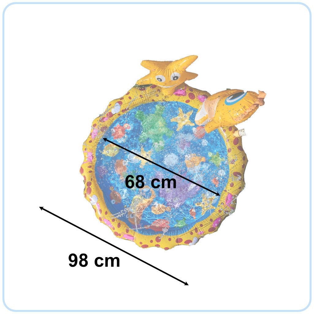Lasten allas suihkulähteellä, 96 cm 96 x 55 cm hinta ja tiedot | Uima-altaat | hobbyhall.fi