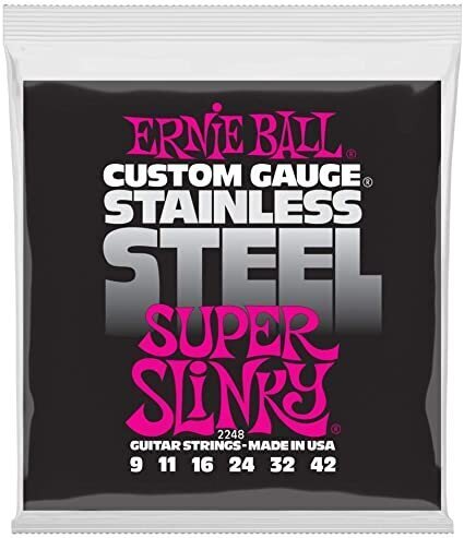 Sähkökitaran kielet Ernie Ball P02248 hinta ja tiedot | Soittimien lisätarvikkeet | hobbyhall.fi