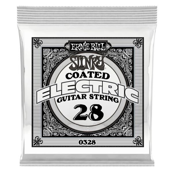 Kieli sähkökitaralle .028 Ernie Ball P00328. hinta ja tiedot | Soittimien lisätarvikkeet | hobbyhall.fi