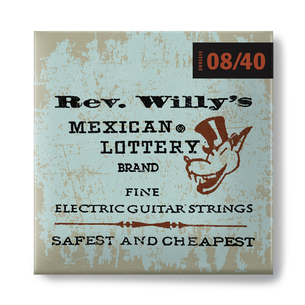 Sähkökitaran kielet Dunlop Rev. Willy's RWN0840 0,008-0,040 hinta ja tiedot | Soittimien lisätarvikkeet | hobbyhall.fi