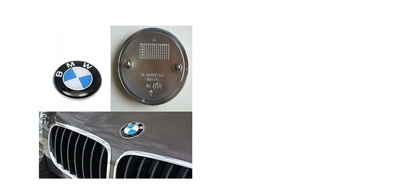 BMW merkki, 74 mm hinta ja tiedot | Lisätarvikkeet autoiluun | hobbyhall.fi