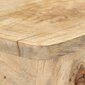 vidaXL Konsolipöytä 115x40x75 cm täysi karkea mangopuu hinta ja tiedot | Sohvapöydät | hobbyhall.fi