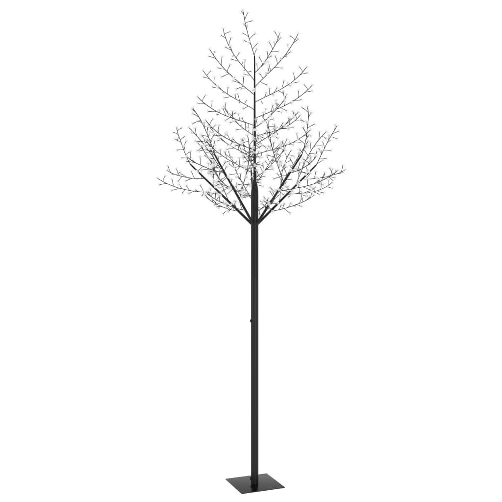 vidaXL Joulukuusi 600 sinistä LED-valoa kirsikankukka 300 cm hinta ja tiedot | Joulukoristeet | hobbyhall.fi
