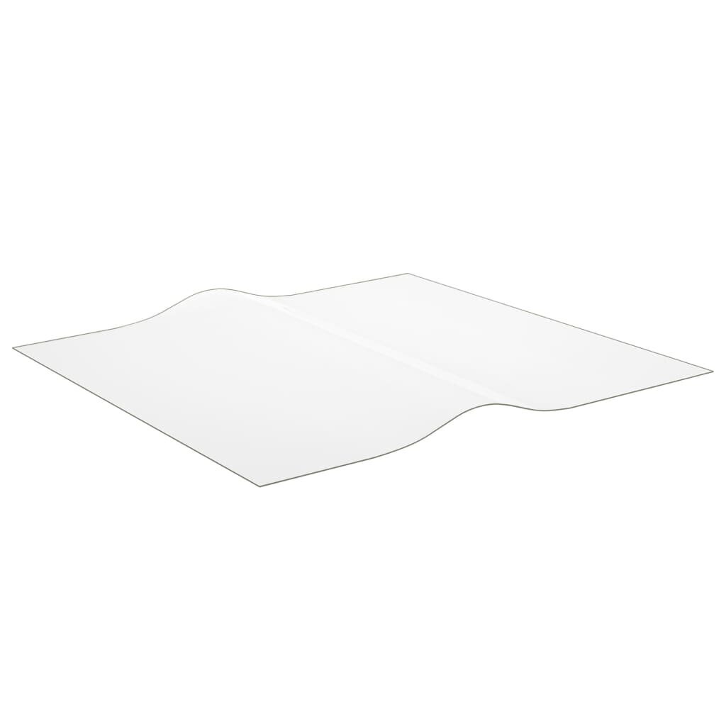 vidaXL Pöytäsuoja matta 80x80 cm 1,6 mm PVC hinta ja tiedot | Pöytäliinat, tabletit ja lautasliinat | hobbyhall.fi