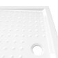 vidaXL Suihkualusta valkoinen 70x100x4 cm ABS hinta ja tiedot | Suihkualtaat | hobbyhall.fi