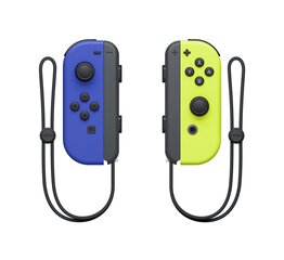 Nintendo Switch Joy-Con Pair -peliohjainpari, sininen ja neonkeltainen hinta ja tiedot | Ohjaimet ja lisätarvikkeet | hobbyhall.fi