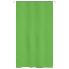vidaXL Parvekkeen suoja vaaleanvihreä 140x240 cm Oxford kangas hinta ja tiedot | Aurinkovarjot ja markiisit | hobbyhall.fi