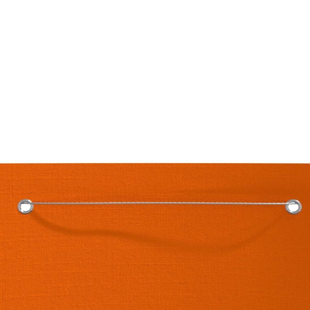 vidaXL Parvekkeen suoja oranssi 140x240 cm Oxford kangas hinta ja tiedot | Aurinkovarjot ja markiisit | hobbyhall.fi