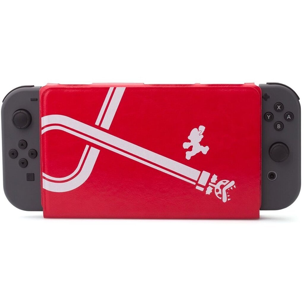 Nintendo Switch PowerA Hybrid Cover with Build-In Stand and Screen Protector - Super Mario Edition hinta ja tiedot | Ohjaimet ja lisätarvikkeet | hobbyhall.fi