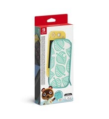 Switch Lite Carrying Case and Screen Protector - Animal Crossing: New Horizons Edition (Official) hinta ja tiedot | Ohjaimet ja lisätarvikkeet | hobbyhall.fi