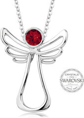 Kaulakoru, Levien Red Crystal Guardian Angel hinta ja tiedot | Levien Muoti | hobbyhall.fi