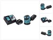 Makita DBO 180 RG1 -akkukäyttöinen eksentrinen hiomakone 18 V 125 mm + 1 x 6,0 Ah -akku + laturi hinta ja tiedot | Hiomakoneet | hobbyhall.fi