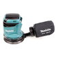 Makita DBO 180 RG -akkukäyttöinen eksentrinen hiomakone 18 V 125 mm + 2 x 6,0 Ah -akku + laturi hinta ja tiedot | Hiomakoneet | hobbyhall.fi