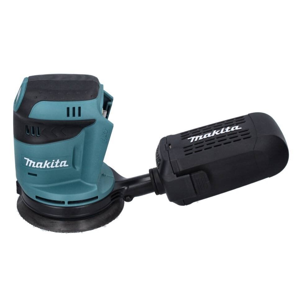 Makita DBO 180 F1J -akkukäyttöinen epäkeskohiomakone 18 V 125 mm + 1 x 3,0 Ah -akku + Makpac - ilman laturia hinta ja tiedot | Hiomakoneet | hobbyhall.fi