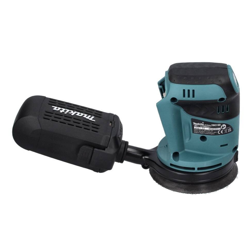 Makita DBO 180 F1 -akkukäyttöinen epäkeskohiomakone 18 V 125 mm + 1 x akku 3,0 Ah - ilman laturia hinta ja tiedot | Hiomakoneet | hobbyhall.fi