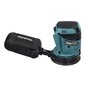 Makita DBO 180 RT1 -akkukäyttöinen eksentrinen hiomakone 18 V 125 mm + 1 x 5,0 Ah -akku + laturi hinta ja tiedot | Hiomakoneet | hobbyhall.fi