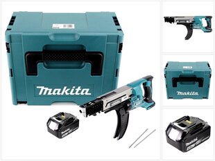 Akkukäyttöinen ruuvinväännin, Makita DFR 750 M1J, 18 V, akulla, ilman laturia hinta ja tiedot | Akkuporakoneet ja ruuvinvääntimet | hobbyhall.fi