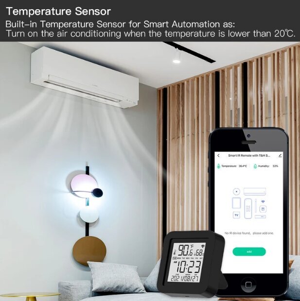 Smart lämpötila- ja kosteusanturit hinta ja tiedot | Liiketunnistimet, anturit ja sensorit | hobbyhall.fi