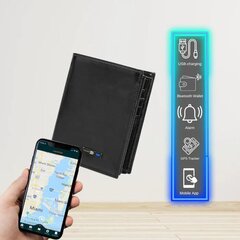 Smart Bluetooth-lompakko, ruskea hinta ja tiedot | Miesten lompakot | hobbyhall.fi