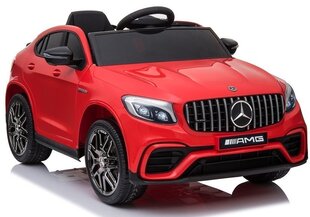 Mercedes QLS 4x4 yksipaikkainen sähköauto lapsille, punainen hinta ja tiedot | Lasten sähköautot | hobbyhall.fi