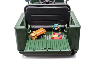 Lasten sähkökäyttöinen yksipaikkainen jeeppi JH-103 4x4, vihreä hinta ja tiedot | Lasten sähköautot | hobbyhall.fi