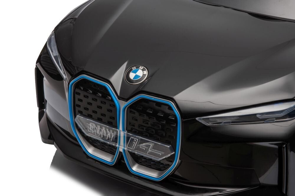 Sähköauto lapsille, BMW i4 4x4, musta hinta ja tiedot | Lasten sähköautot | hobbyhall.fi