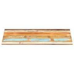 vidaXL Suorakulmainen pöytälevy 60x120 cm 15-16 mm täysi kierrätyspuu hinta ja tiedot | Pöytälevyt | hobbyhall.fi