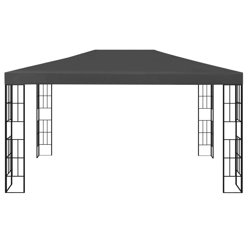 vidaXL Huvimaja 3x4 m antrasiitti hinta ja tiedot | Puutarhapaviljongit | hobbyhall.fi