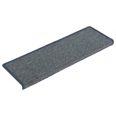 vidaXL Porrasmatot 15 kpl 65x21x4 cm violetti ja sininen hinta ja tiedot | Isot matot | hobbyhall.fi