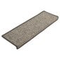 vidaXL Itsekiinnittyvät porrasmatot sisaltyyli 15 kpl 65x21x4 cm beige hinta ja tiedot | Isot matot | hobbyhall.fi