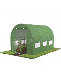 Taitettava puutarhafoliokasvihuone 2x3x2m hinta ja tiedot | Kasvihuoneet | hobbyhall.fi