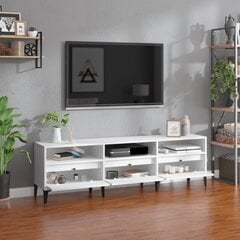 vidaXL TV-taso valkoinen 150x30x44,5 cm tekninen puu hinta ja tiedot | TV-tasot | hobbyhall.fi