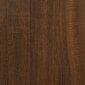 vidaXL Senkki ruskea tammi 102x35x60 cm tekninen puu hinta ja tiedot | Vitriinit | hobbyhall.fi